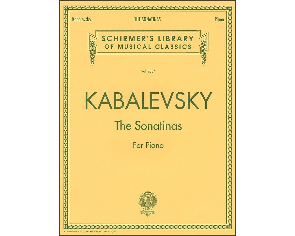 The Sonatinas: Schirmer Library of Classics Volume 2034 Piano Solo,Used
