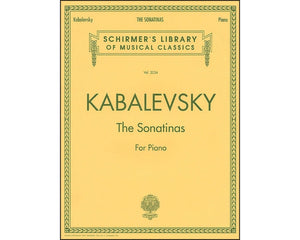 The Sonatinas: Schirmer Library of Classics Volume 2034 Piano Solo,Used