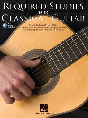 Required Studies for Classical Guitar Book/Online Audio,Used