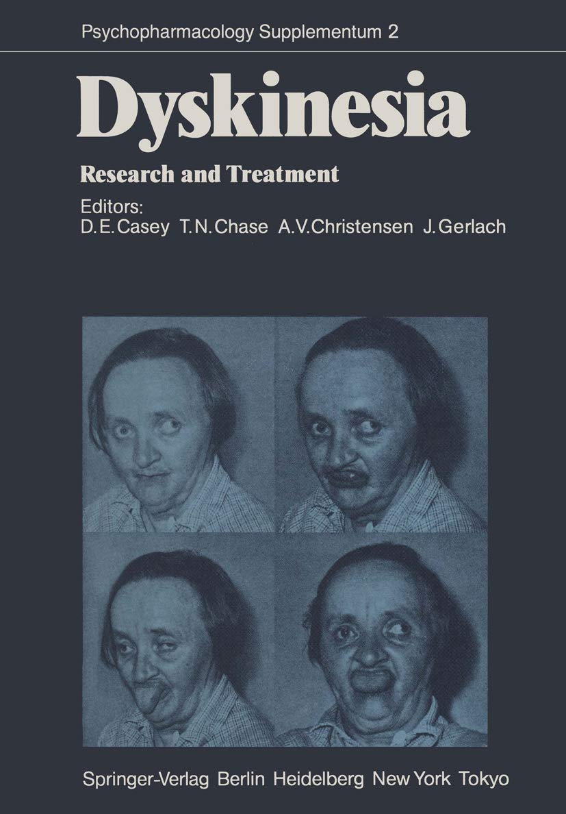Dyskinesia: Research and Treatment (Psychopharmacology Series, 2),Used