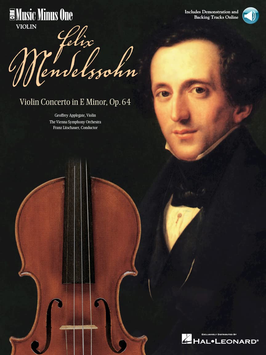 Mendelssohn  Violin Concerto in E Minor, Op. 64: Music Minus One Violin,New