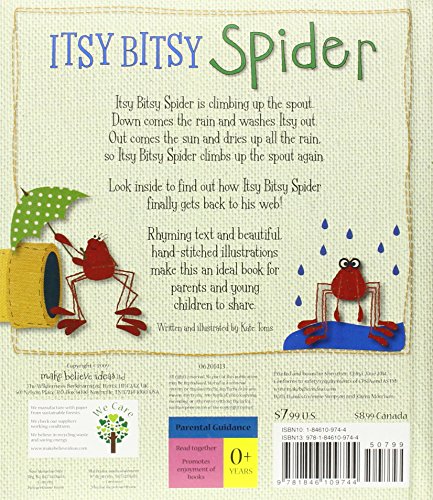 Itsy Bitsy Spider (Kate Toms Series),Used