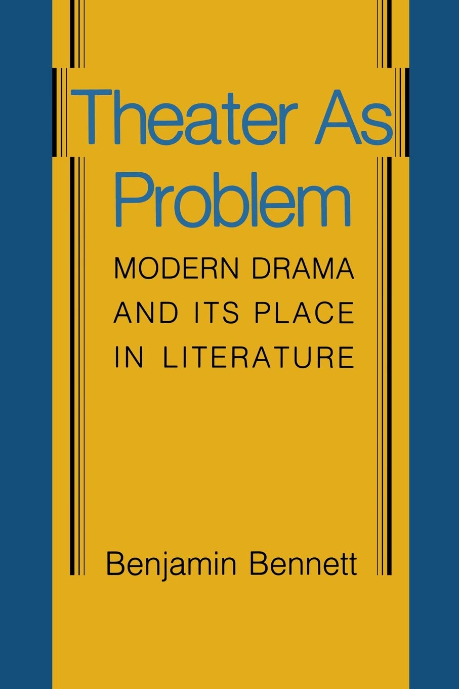 Theater as Problem,Used