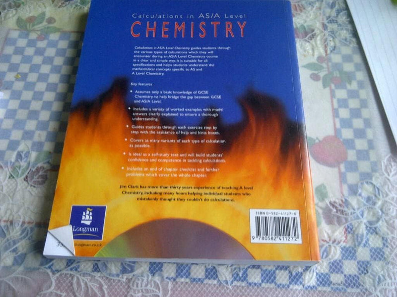 Calculations in AS/A Level Chemistry,New