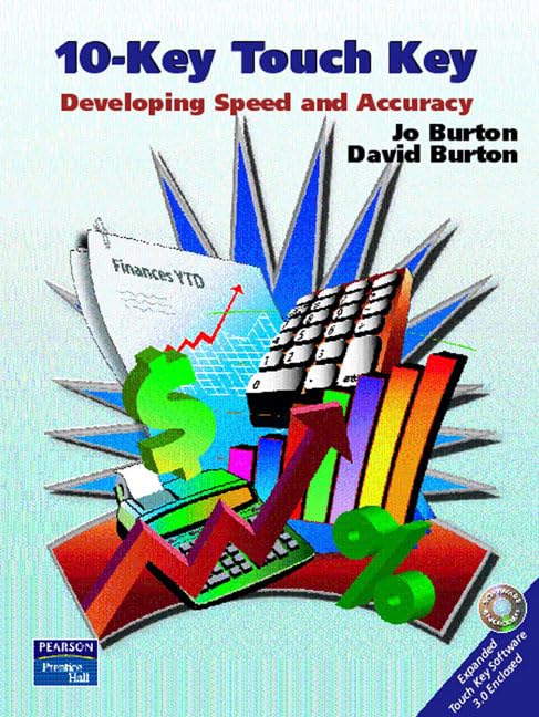 10Key Touch Key: Developing Speed and Accuracy,Used