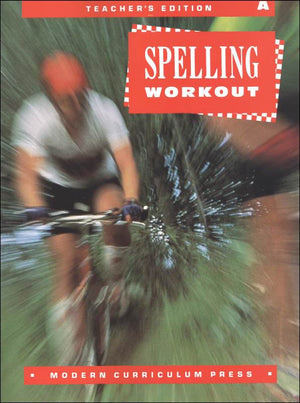 SPELLING WORKOUT, LEVEL A, TEACHER GUIDE, 1994 COPYRIGHT,Used