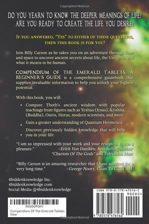 Compendium Of The Emerald Tablets,New