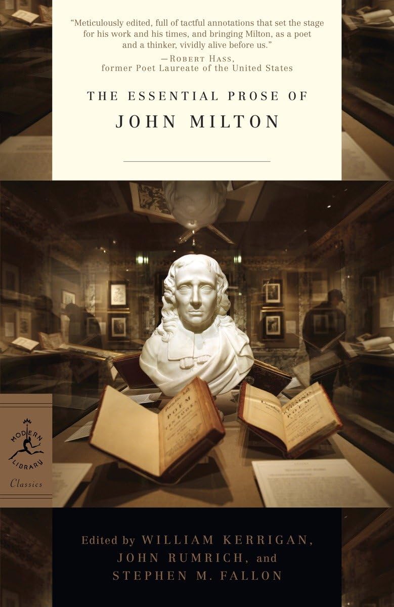 The Essential Prose Of John Milton (Modern Library Classics),Used