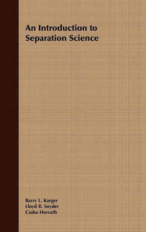 Introduction to Separation Science,Used