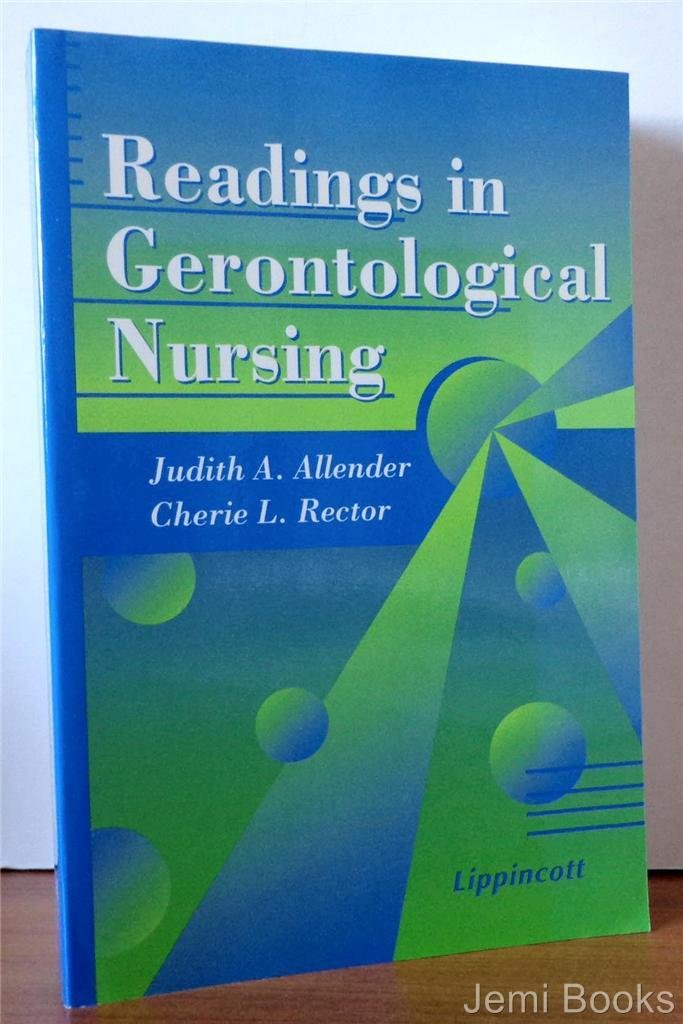 Readings in Gerontological Nursing,Used