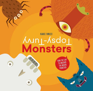 TopsyTurvy Monsters: Turn the Flap to Uncover the Hidden Monsters,Used