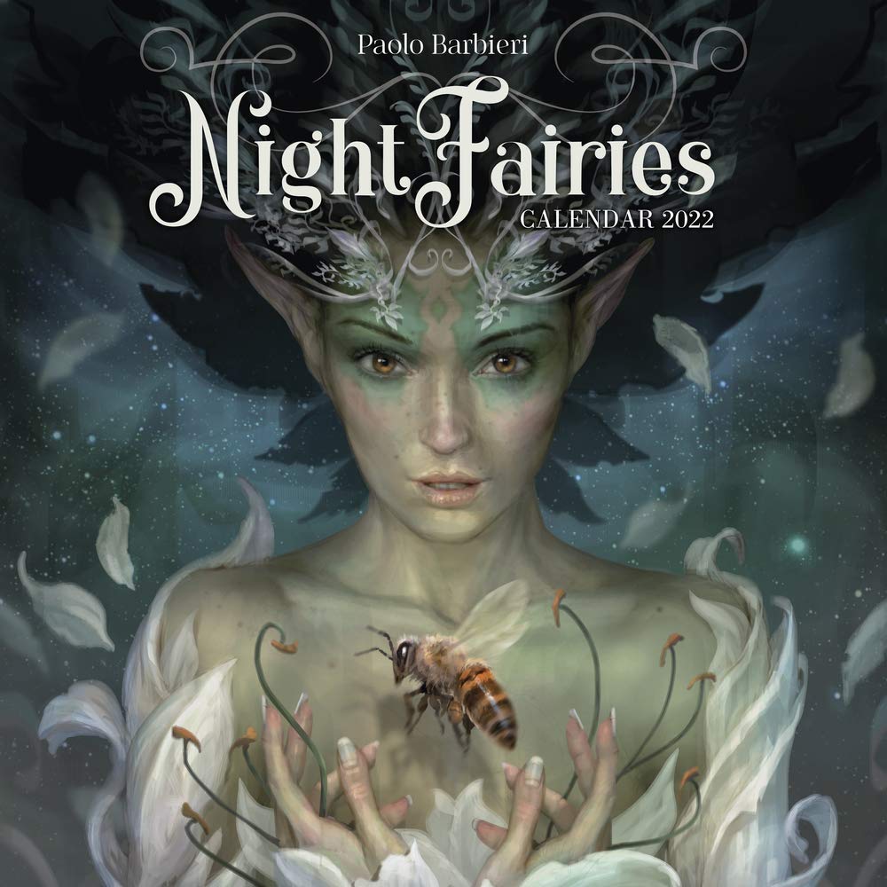Paolo Barbieri Night Fairies Calendar 2022,New