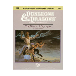 The Wrath Of Olympus: Standard Module Im2 (Dungeons & Dragons)