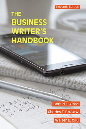 The Business Writer's Handbook,New