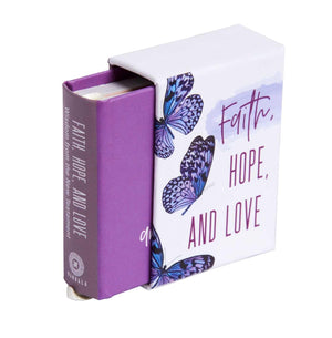 Faith, Hope, And Love (Tiny Book)