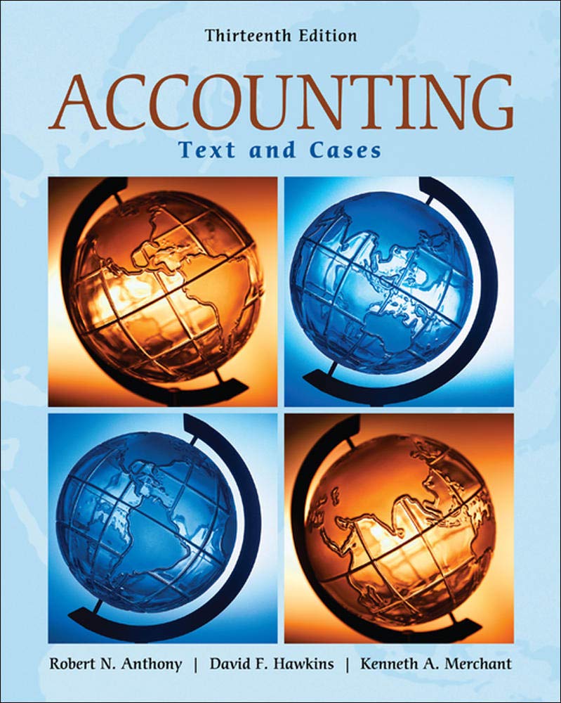 Accounting: Texts and Cases,Used