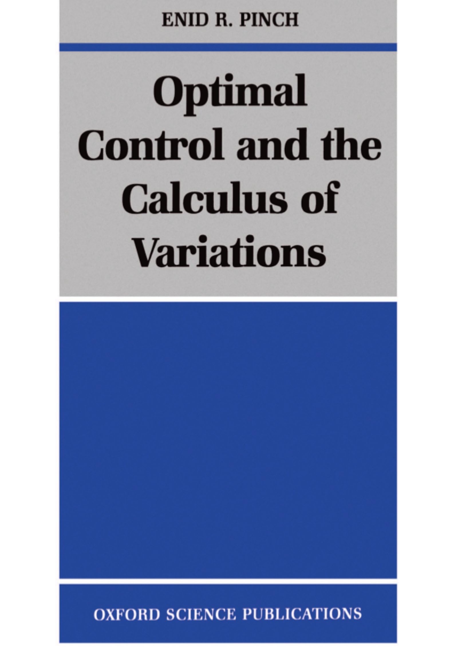 Optimal Control And The Calculus Of Variations