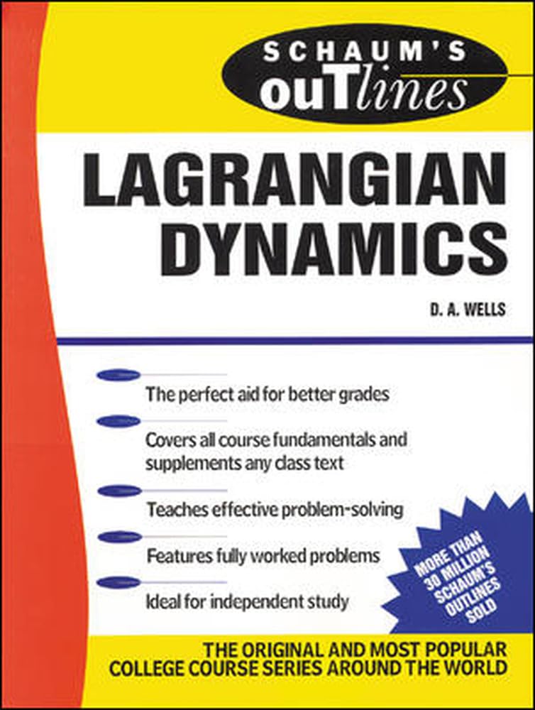 Schaum's Outline of Lagrangian Dynamics,New