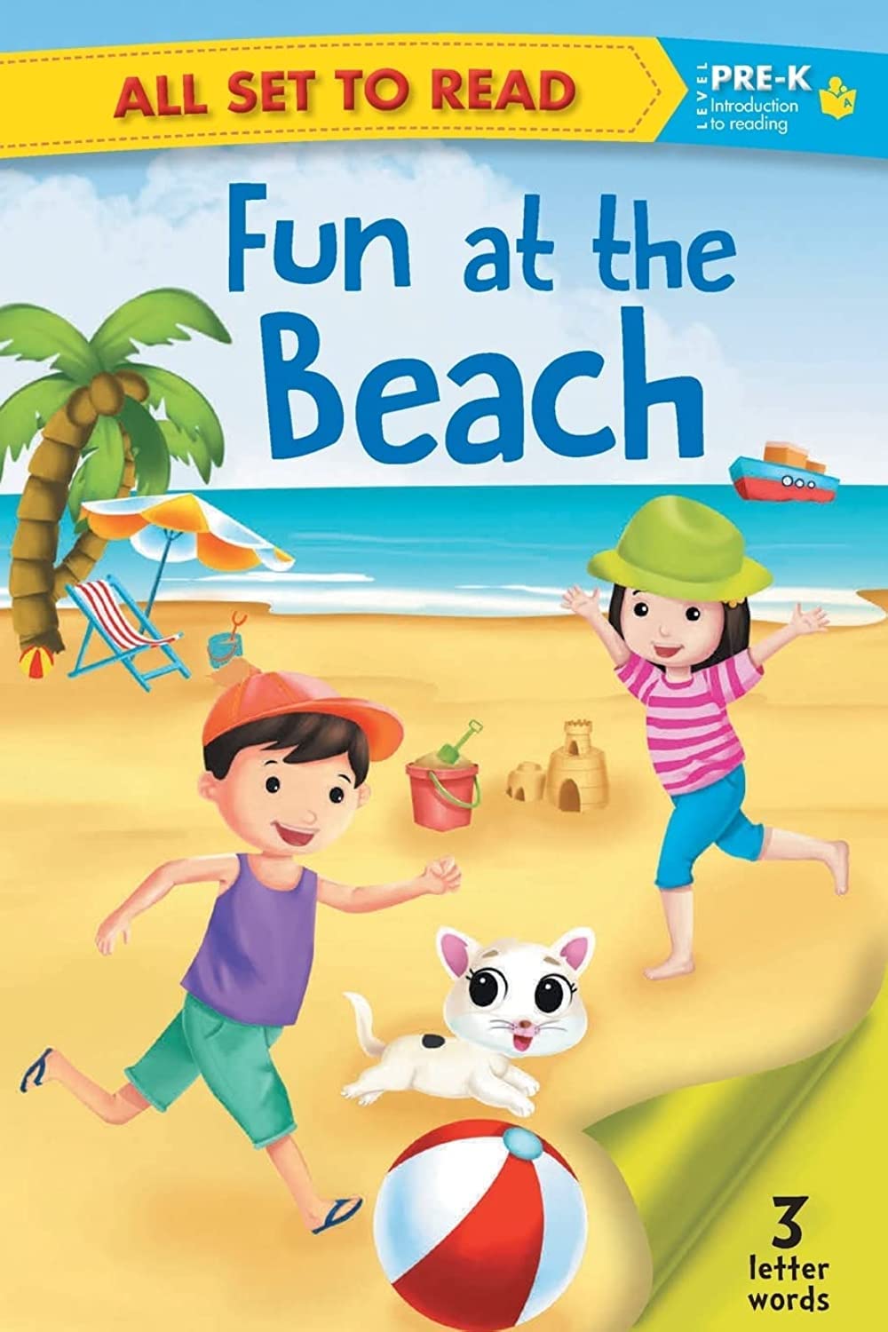 All Set To Read- Level Pre-K Fun At The Beach- Readers