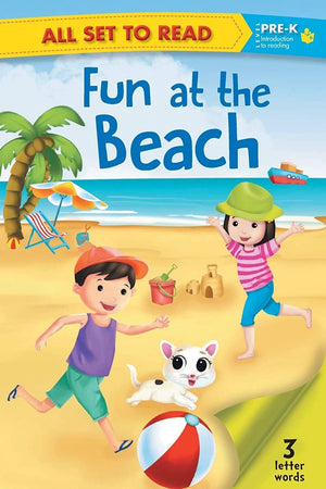 All Set To Read- Level Pre-K Fun At The Beach- Readers