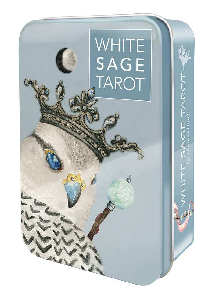 White Sage Tarot In A Tin,Used