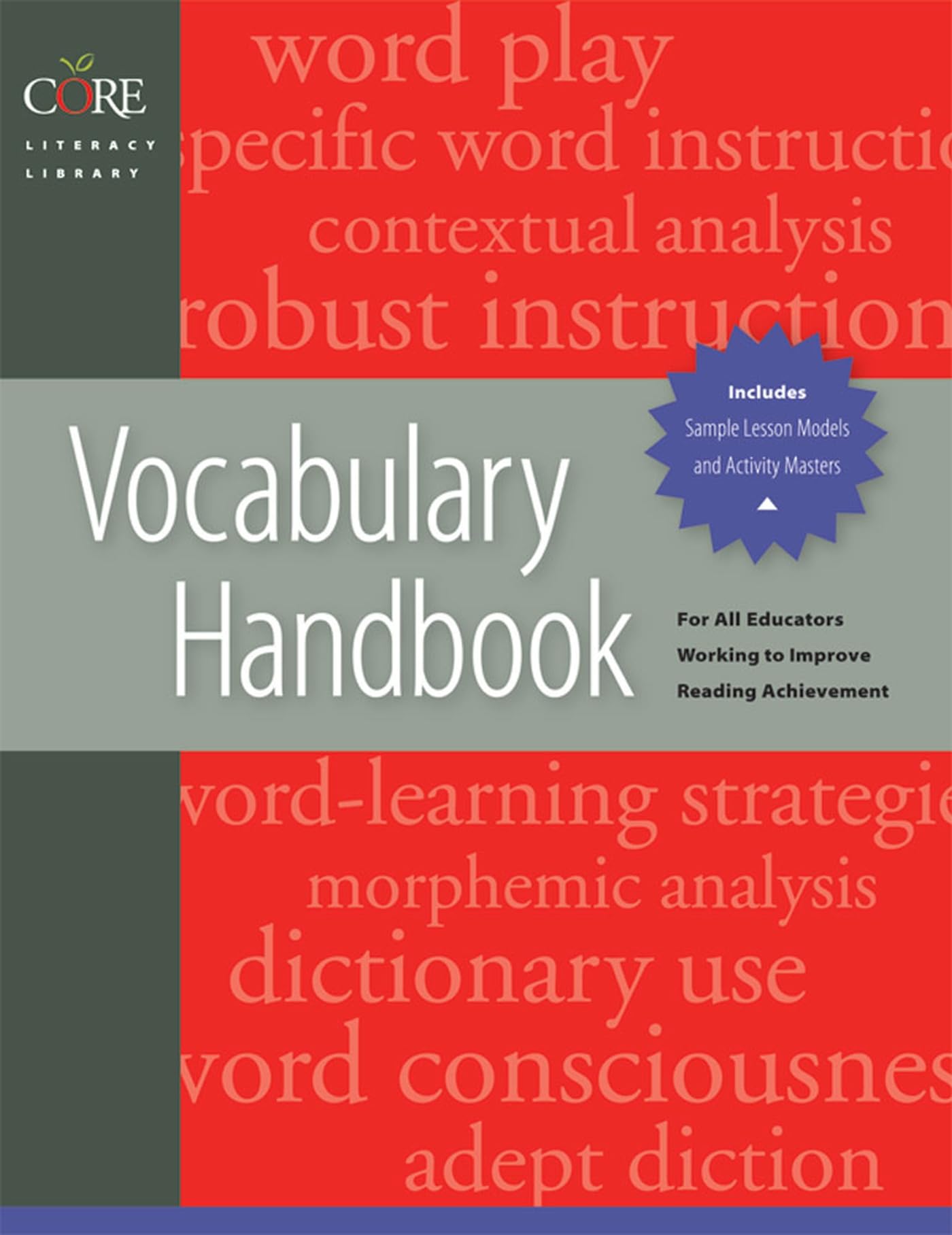 Vocabulary Handbook (Core Literacy Library),Used