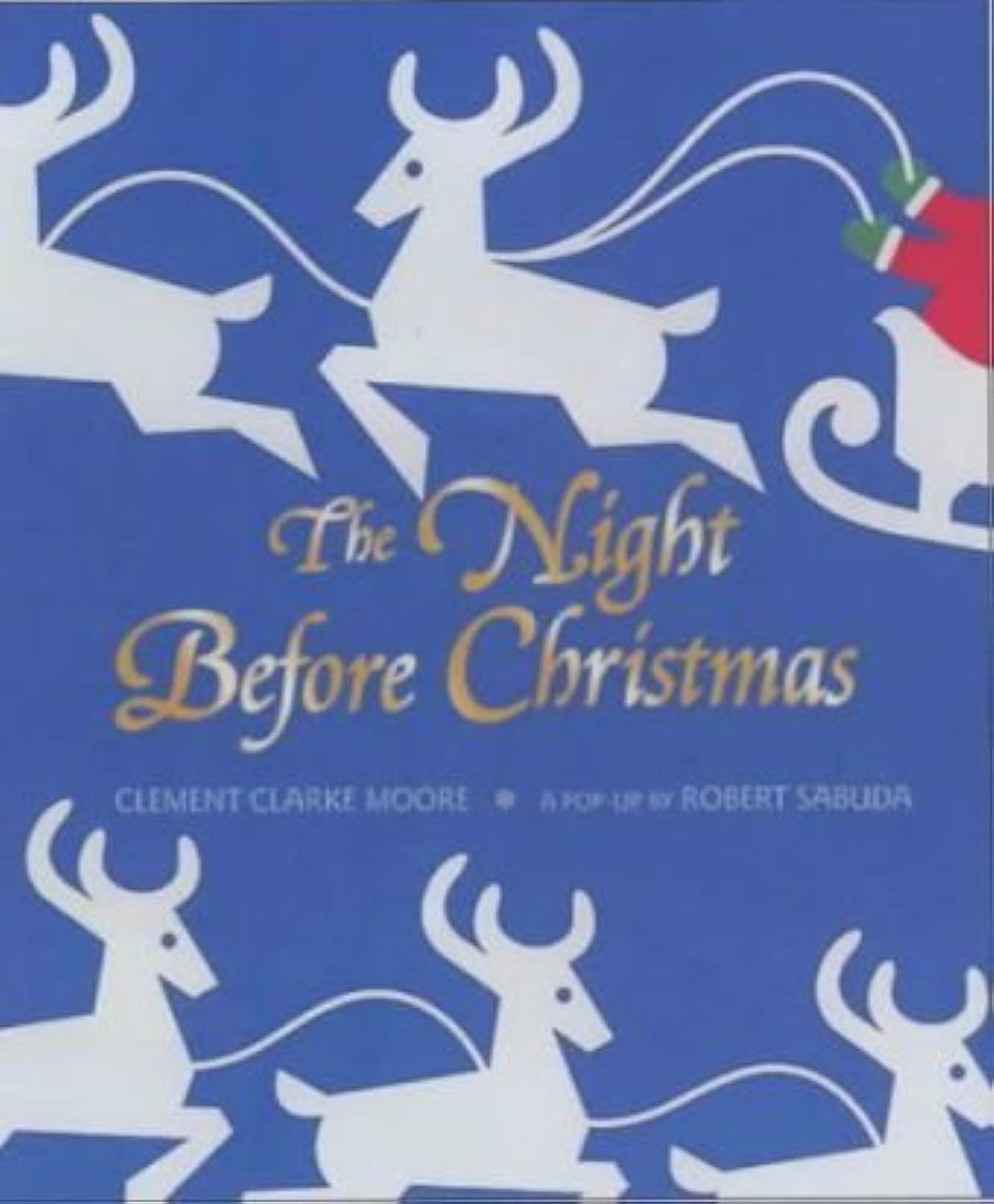 The Night Before Christmas Popup  UK Edition,Used