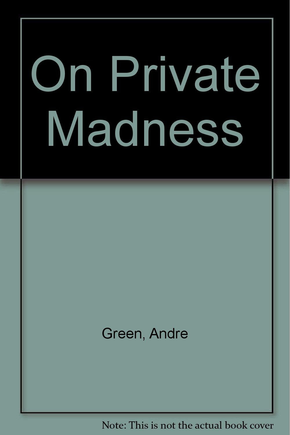 On Private Madness,Used