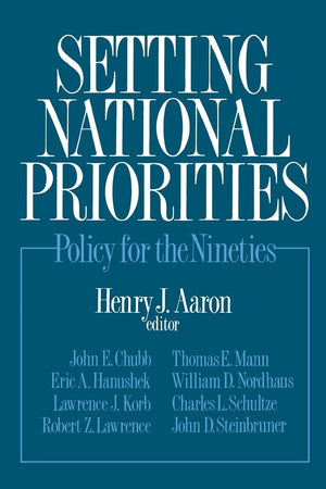 Setting National Priorities: Policy For The Nineties,Used