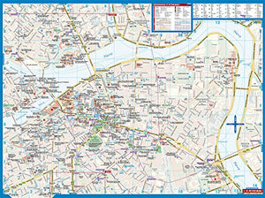 Laminated St. Petersburg City Streets Map by Borch (English Edition),Used