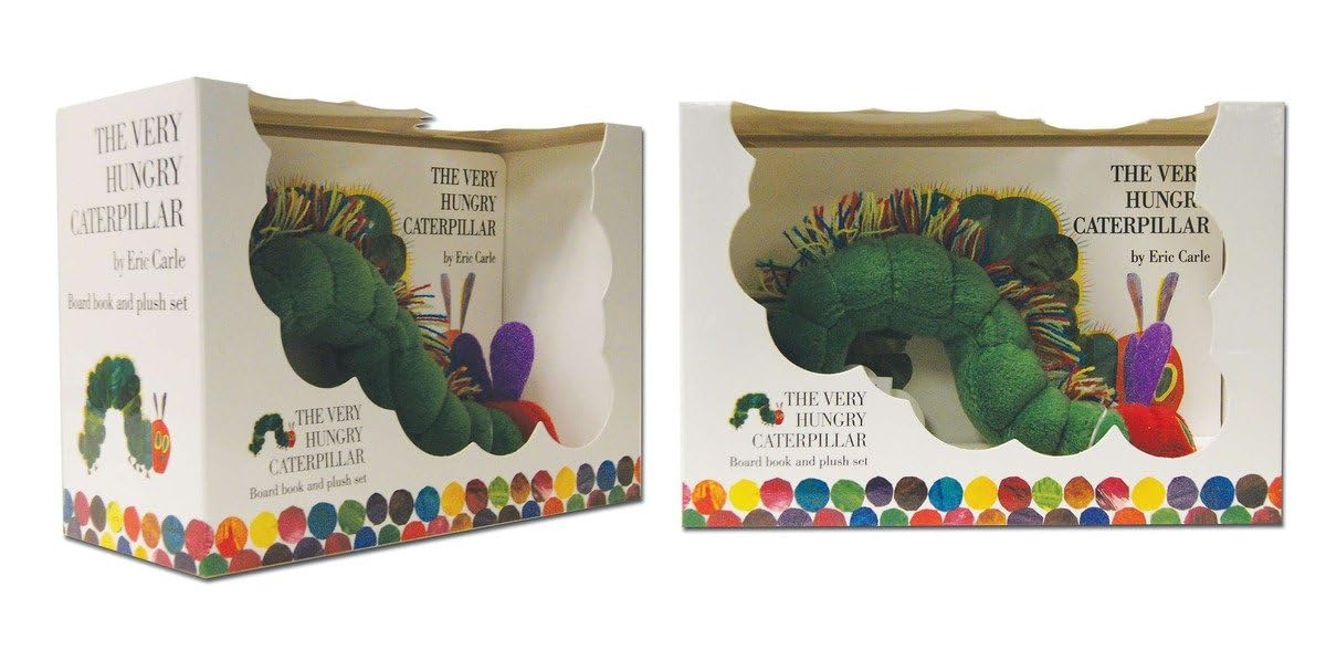 The Very Hungry Caterpillar Board Book and Plush (Book&Toy),Used