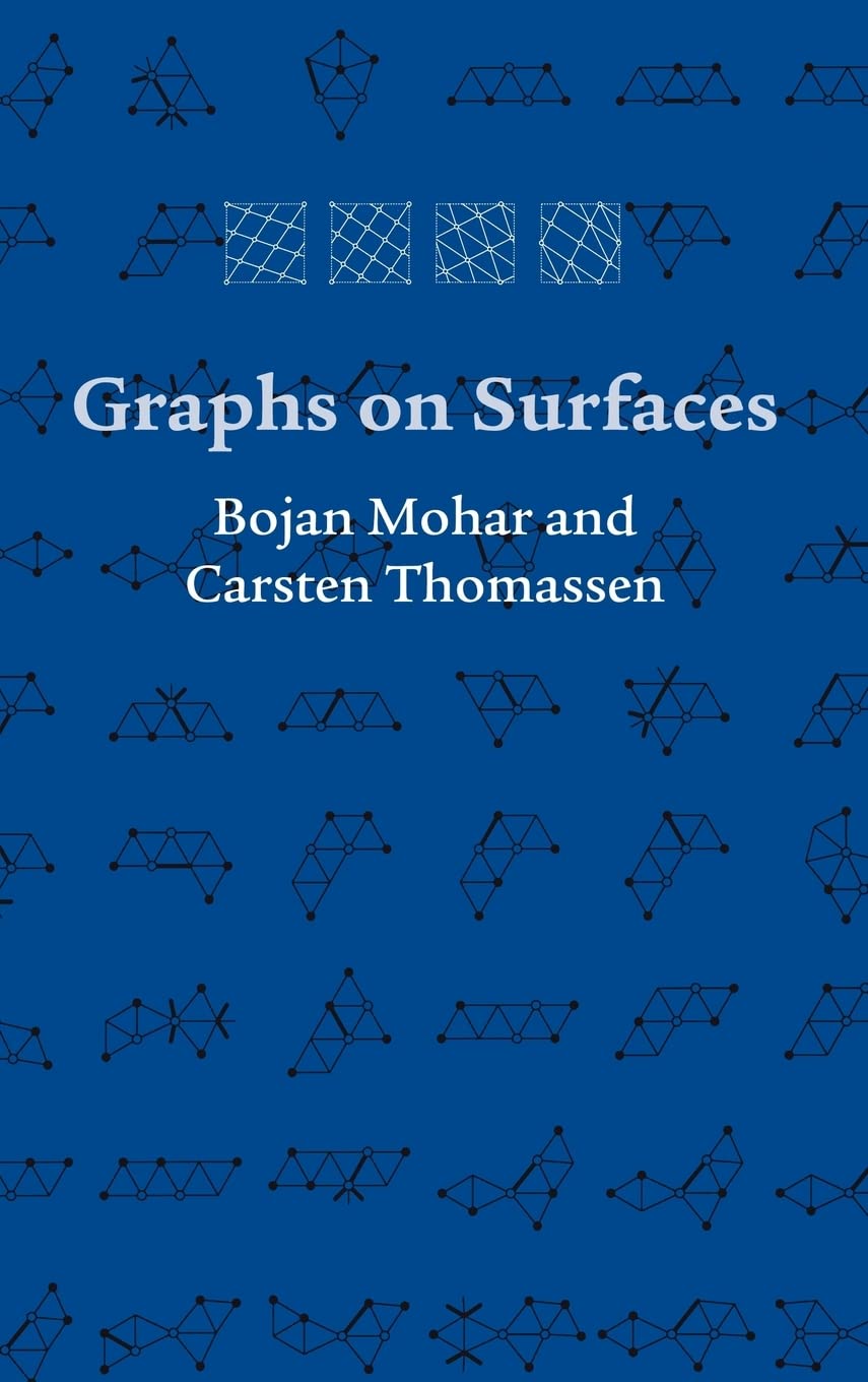Graphs on Surfaces (Johns Hopkins Studies in the Mathematical Sciences, 10),Used