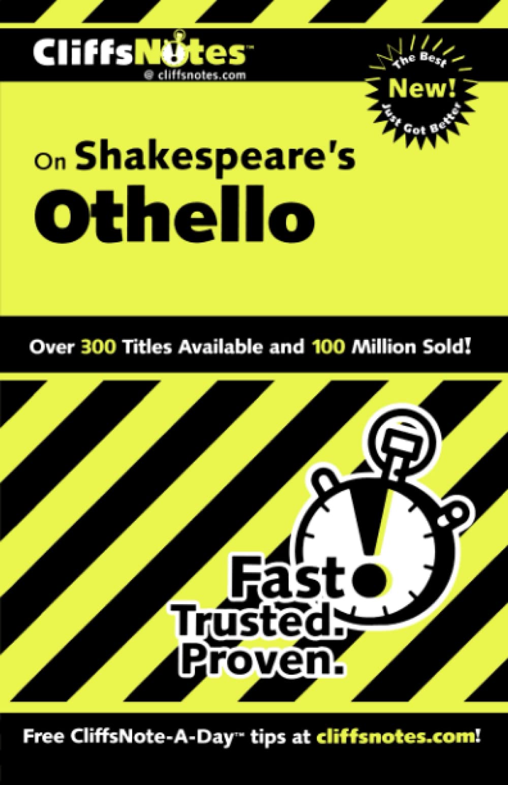 CliffsNotes on Shakespeares Othello (Cliffsnotes Literature Guides) (CliffsNotes on Literature)