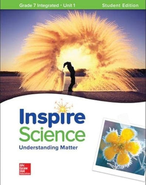 Inspire Science: Integrated G7 WriteIn Student Edition Unit 1 (INTEGRATED SCIENCE),Used