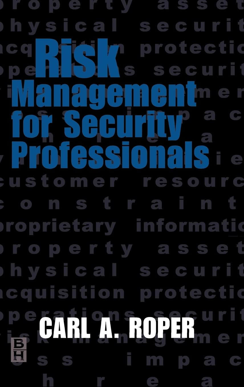 Risk Management for Security Professionals,Used
