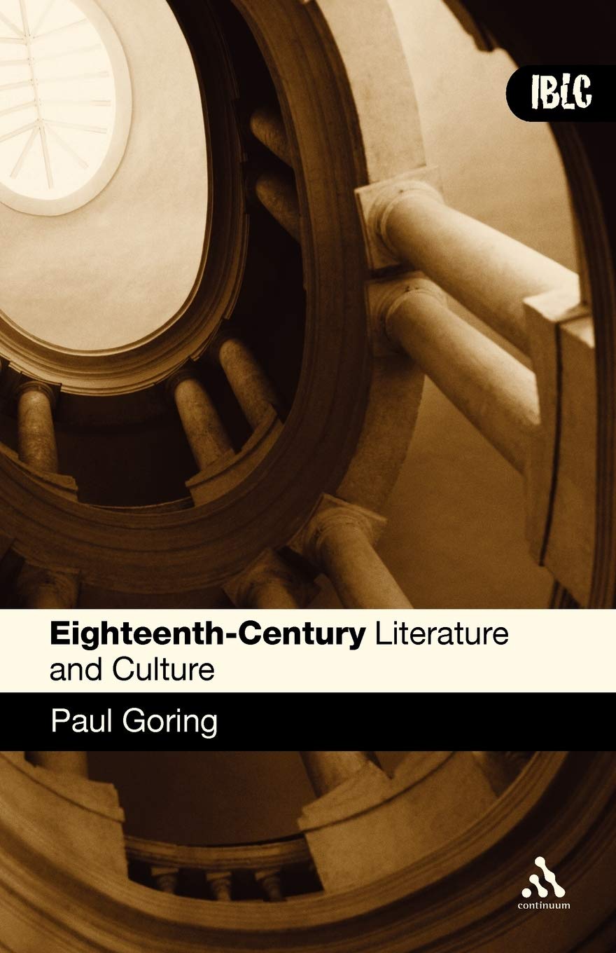EighteenthCentury Literature and Culture (Introductions to British Literature and Culture),Used