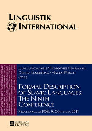 Formal Description of Slavic Languages: The Ninth Conference: Proceedings of FDSL 9, Gttingen 2011 (Linguistik International),Used