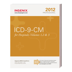 ICD9CM Professional for Hospitals, Vol. 1, 2 & 3,Used