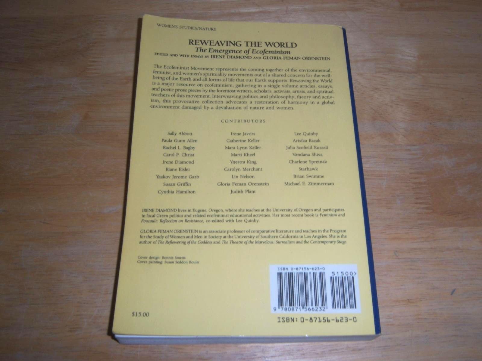 Reweaving the World: The Emergence of Ecofeminism,Used