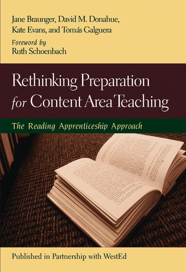 Rethinking Preparation for Content Area Teaching: The Reading Apprenticeship Approach,Used