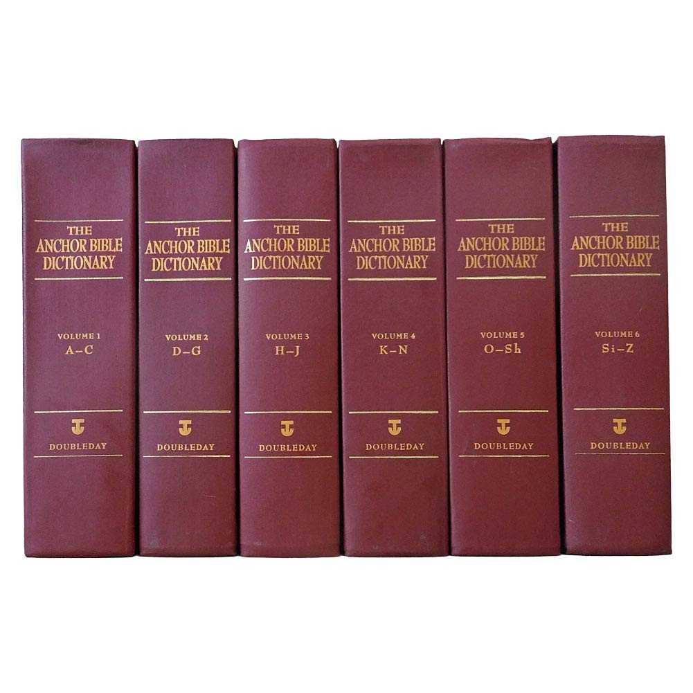 The Anchor Bible Dictionary (6 Volume Set),Used