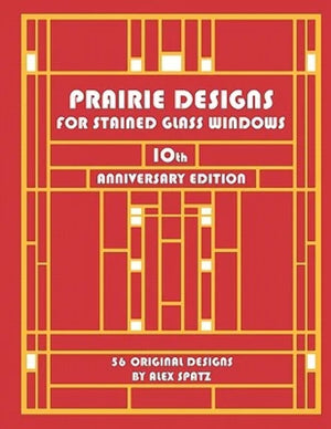 Prairie Designs for Stained Glass Windows (Cliffside Studio),Used