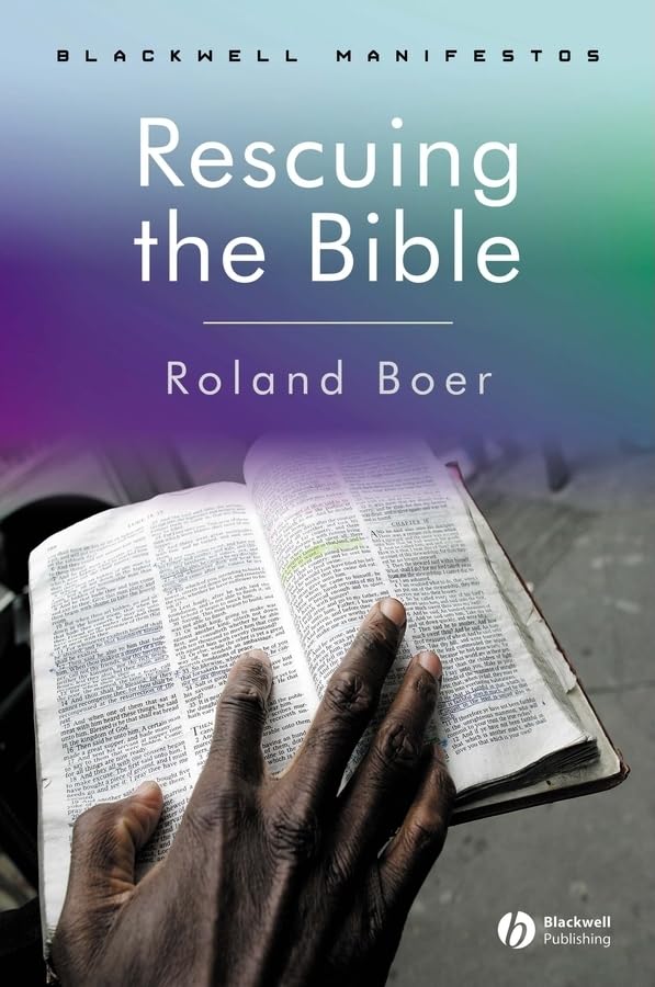 Rescuing the Bible (WileyBlackwell Manifestos),New