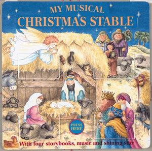 My Musical Christmas Stable: With Four Storybooks, Music and Shining Star,Used