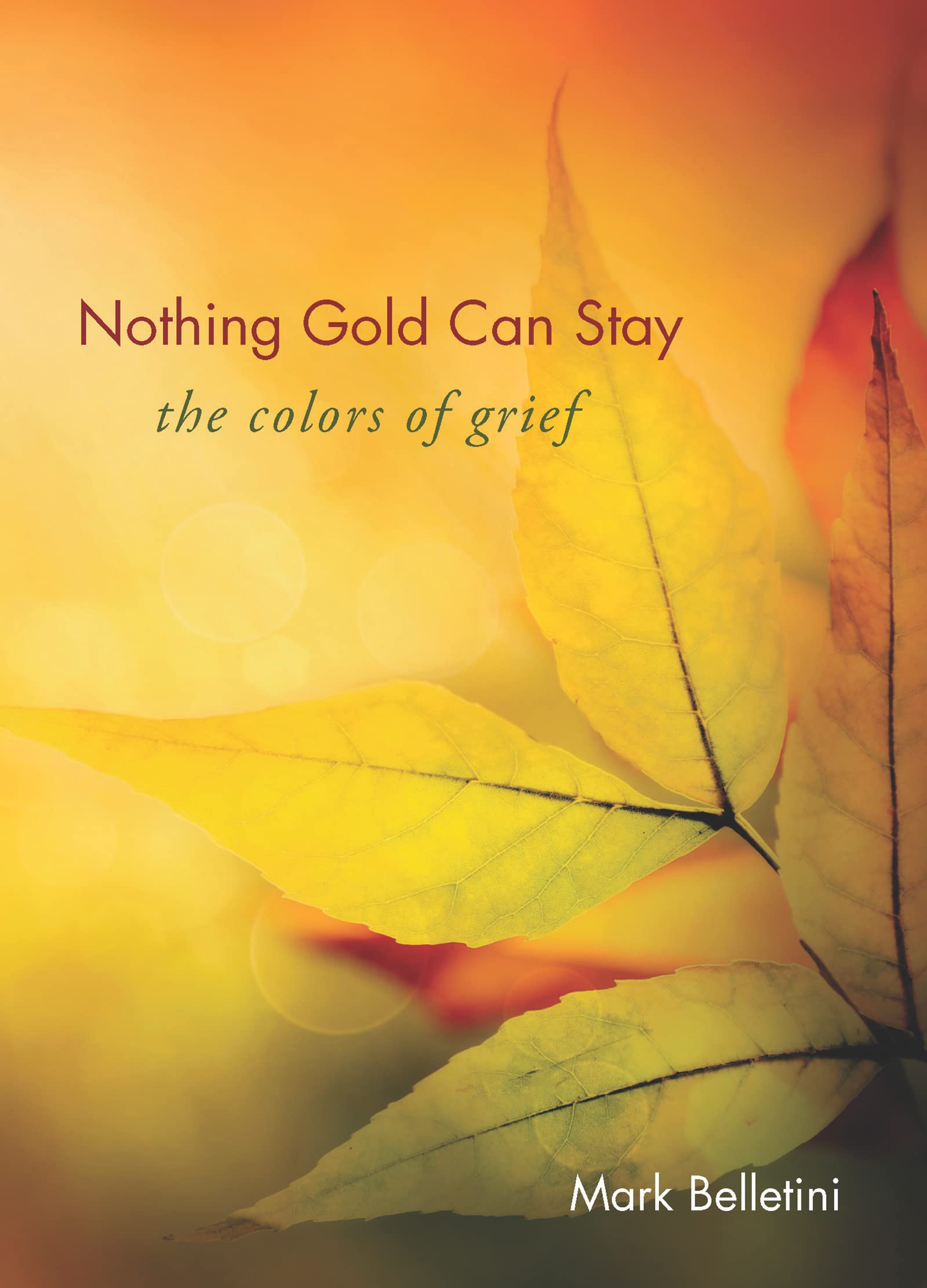 Nothing Gold Can Stay: The Colors Of Grief,Used