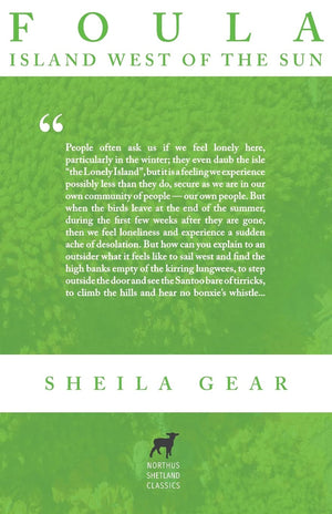 Foula: Island West Of The Sun (Northus Shetland Classics)-new,New