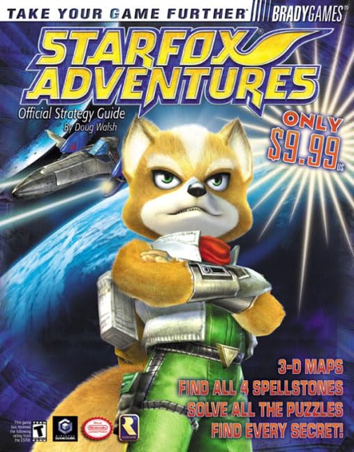 Star Fox Adventures Official Strategy Guide,Used