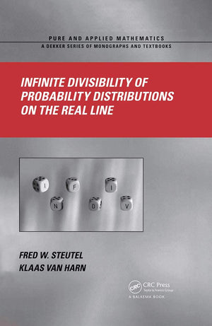 Infinite Divisibility Of Probability Distributions On The Real Line (Chapman & Hall/Crc Pure And Applied Mathematics),Used