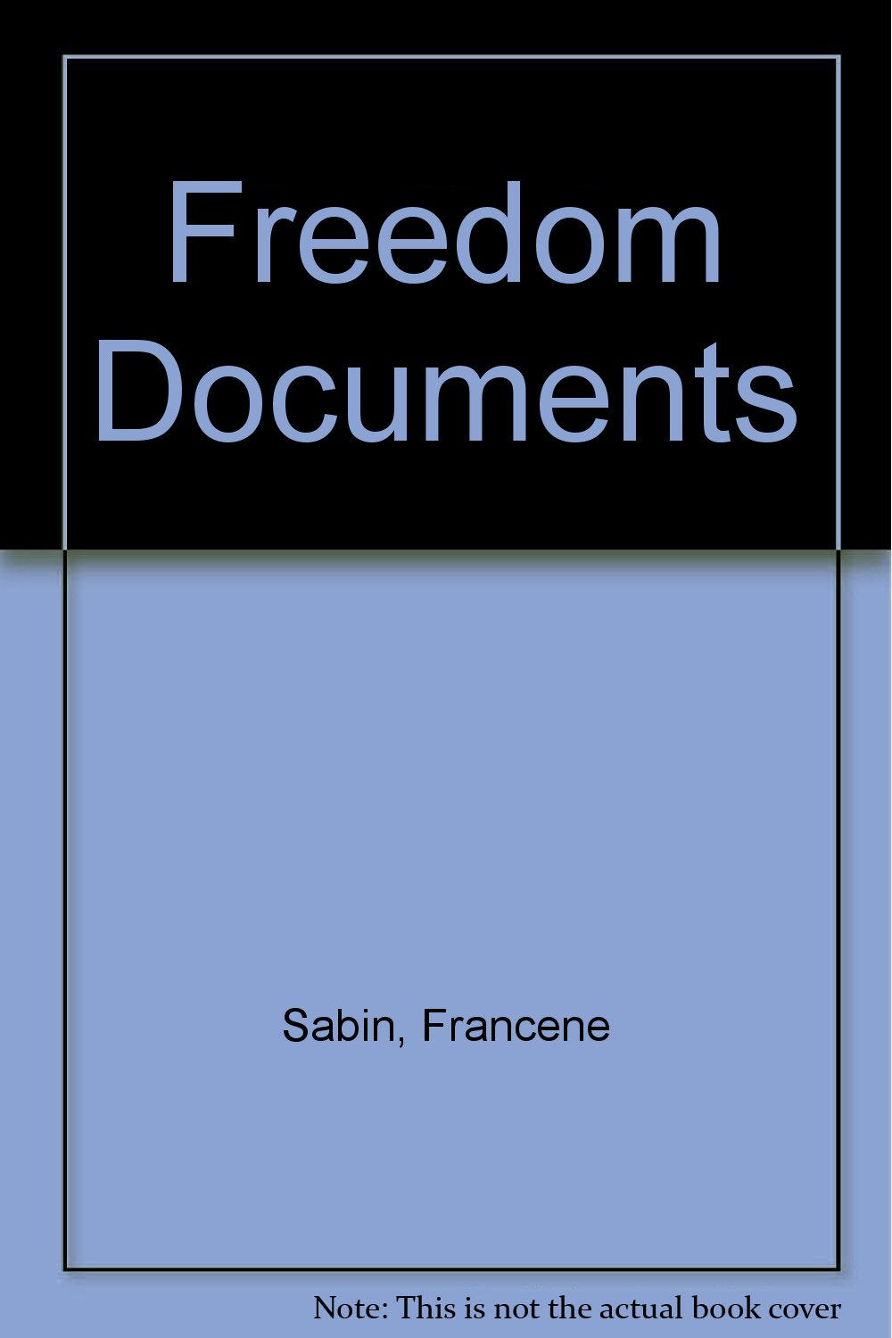 Freedom Documents,Used