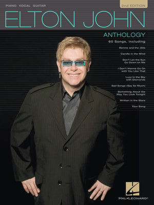 Elton John Anthology Piano, Vocal And Guitar Chords,New